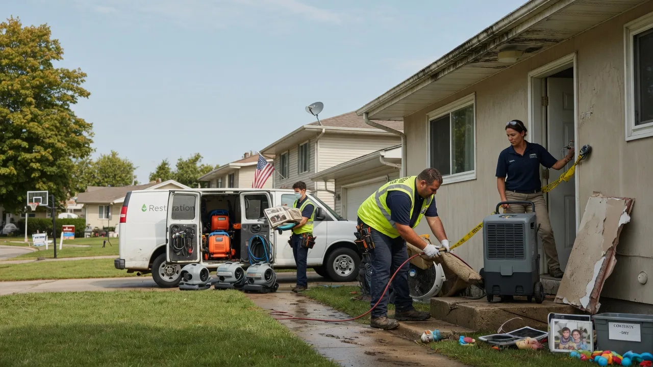 Water Damage Restoration in Ozark, IL near me